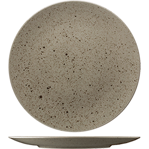 Тарелка для пиццы «Лайфстиль»; фарфор; D=30см; песочный