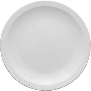 Тарелка мелкая «Скандиа»; фарфор; D=21см; белый