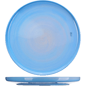 Тарелка «Дестино Блю»; керамика; D=25см; голубой
