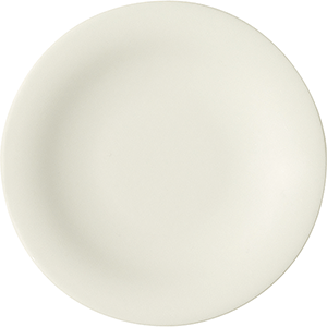 Тарелка мелкая «Рафинез»; фарфор; D=29см; белый