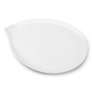 Блюдо-капля «Пати»  материал: фарфор  диаметр=38, высота=2, длина=39, ширина=31 см. Tognana