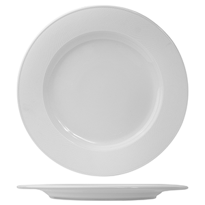Блюдо круглое «Нью Граффити»; фарфор; D=300, H=22мм; белый