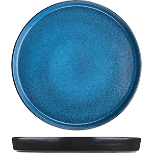 Блюдо «Млечный путь голубой»   фарфор   450мл 