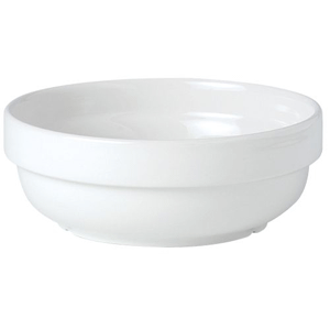 Салатник «Симплисити Вайт»; материал: фарфор; 390 мл; диаметр=13, высота=5 см.; белый