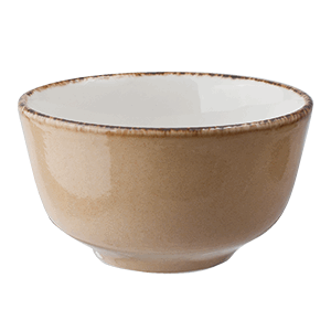 Салатник «Террамеса мастед»; материал: фарфор; 200 мл; диаметр=10, высота=6.3 см.; светло-коричневая