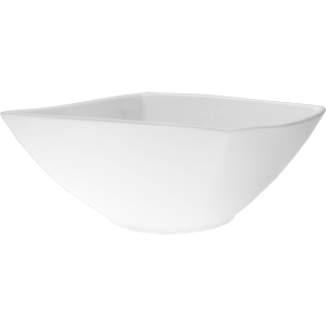 Салатник квадратный «Кунстверк»; материал: фарфор; 3100 мл; высота=5.5, длина=21.9, ширина=21.9 см.; белый