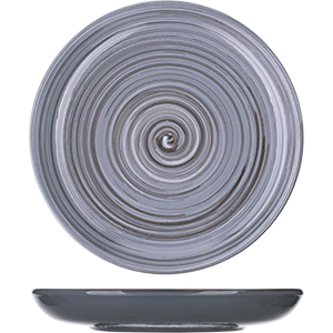 Миска «Пинки»; керамика; D=18,H=3см; серый
