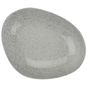 Салатник «Гэлэкси»; фарфор; 0, 55л; D=200, H=45мм; свет.-сер.