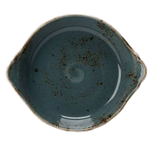 Блюдо для запекания «Крафт»; материал: фарфор; диаметр=18.5, высота=4.5 см.; синий