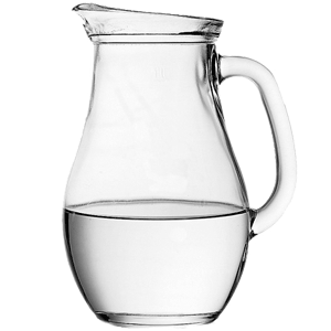 Кувшин; стекло; 1л; D=123,H=200,L=158,B=2мм; прозрачный Кувшин; стекло; 1л; D=123,H=200,L=158,B=2мм; прозрачный
