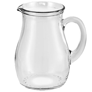 Кувшин «Рокси»; стекло; объем: 1 литр; прозрачный