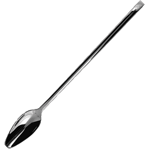 Ложка для коктейлей «X-15»; сталь нержавеющая; длина=21/5, ширина=1 см.; металлический