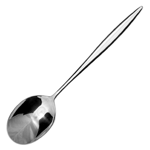 Ложка чайная «Адажио»; сталь нержавеющая; длина=140/40, ширина=4 мм; металлический