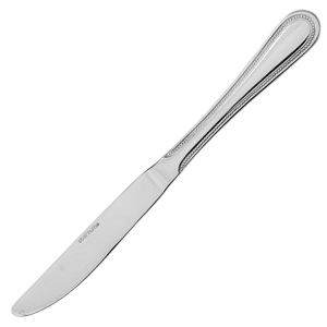 Нож столовый «Перле»; сталь нержавеющая; длина=215/115, ширина=4 мм; металлический