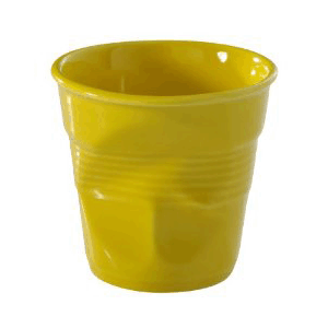 Стакан для эспрессо «Фруассэ»; материал: фарфор; 80 мл; диаметр=65, высота=60 мм; желтый 