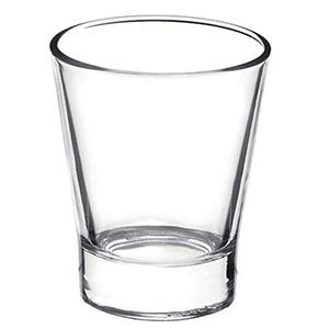 Стакан для эспрессо «Кафеино»; стекло; 85мл; D=59,H=71мм; прозрачный