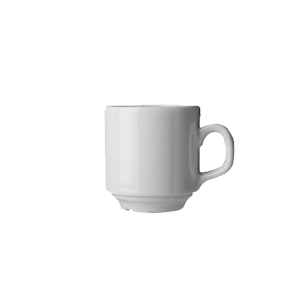 Чашка кофейная «Сара»; материал: фарфор; 120 мл; диаметр=6.5, высота=7, длина=9 см.; белый