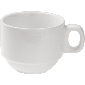 Чашка кофейная «Кунстверк»; материал: фарфор; 160 мл; диаметр=7.5, высота=5.5 см.; белый