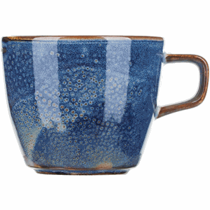 Чашка кофейная «Ирис»; фарфор; 190мл; голубой