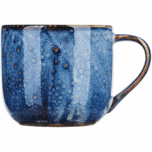 Чашка для капучино «Ирис»; фарфор; 350мл; D=80,H=95мм; голубой