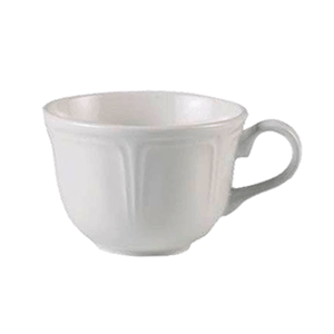 Чашка чайная «Торино вайт»; материал: фарфор; 227 мл; белый