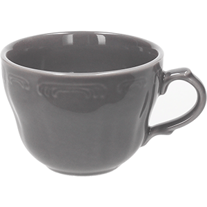 Чашка чайная «В.Виена Шарм»; фарфор; 205мл; серый