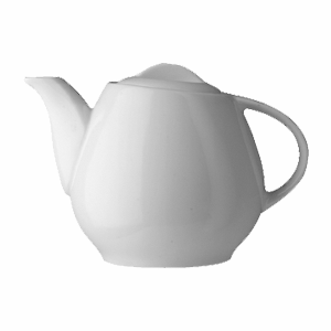 Крышка для чайника «Вейвел»; материал: фарфор; диаметр=5, высота=2 см.; белый