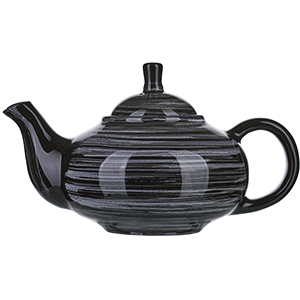 Чайник «Маренго»; керамика; 700мл; D=8,H=9.8,L=22.5см; коричневый
