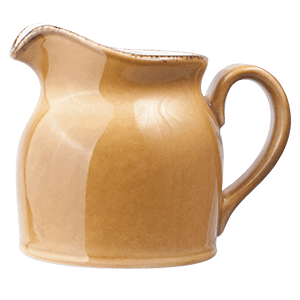 Молочник «Террамеса мастед»; материал: фарфор; 140 мл; диаметр=70, высота=70, длина=103 мм; светло-коричневая