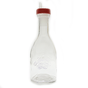Бутылка для масла и уксуса  стекло, пластик  0, 55л 