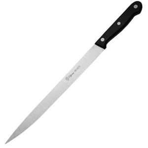 Нож д/нарезки мяса сталь нерж.,пластик ,L=375/255,B=24мм Trud Нож д/нарезки мяса сталь нерж.,пластик ,L=375/255,B=24мм Trud
