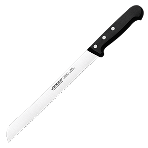Нож для хлеба «Универсал»  сталь нержавеющая,полиоксиметилен  L=37.5/25,B=2.7см ARCOS