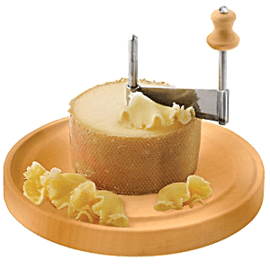 Нож для сыра  сталь нержавеющая, дерево  диаметр=22, высота=2 см. Paderno