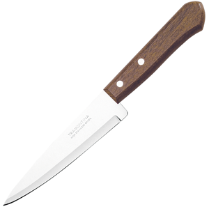 Нож универсальный  сталь,дерево  длина=345/225, ширина=40 мм Tramontina