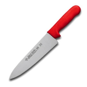 Нож поварской  ручка красная  сталь нержавеющая, полипропилен Dexter