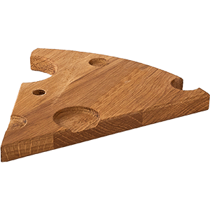Доска д/подачи сыра дуб L=200,B=200мм PPwood Доска д/подачи сыра дуб L=200,B=200мм PPwood