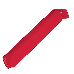 Клипса универсальная для пакетов; полипропилен; длина=8 см.; красный