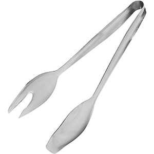 Щипцы для мяса «Проотель»; сталь; длина=240/90, ширина=55 мм; металлический