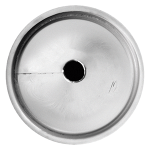 Насадка кондитерская «Круг»; сталь нержавеющая; D=22/4, H=38мм; металлический