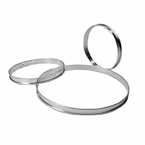 Набор колец кондитерских (6 штук)  сталь нержавеющая  диаметр=75, высота=16, ширина=160 мм MATFER