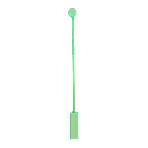Мешалка «Весло» (50 штук); полистирол; длина=19.5 см.; разноцветные