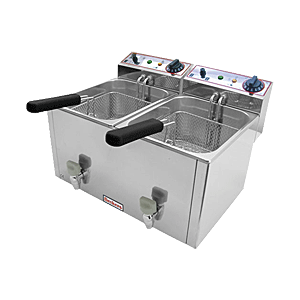 Фритюрница FR10 и 10LT сталь высота=35.5, длина=48, ширина=53 см. Beckers Фритюрница FR10 и 10LT сталь высота=35.5, длина=48, ширина=53 см. Beckers