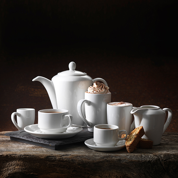 Чашка чайная «Симплисити вайт-Сли млайн» Steelite Simplicity White фото 3