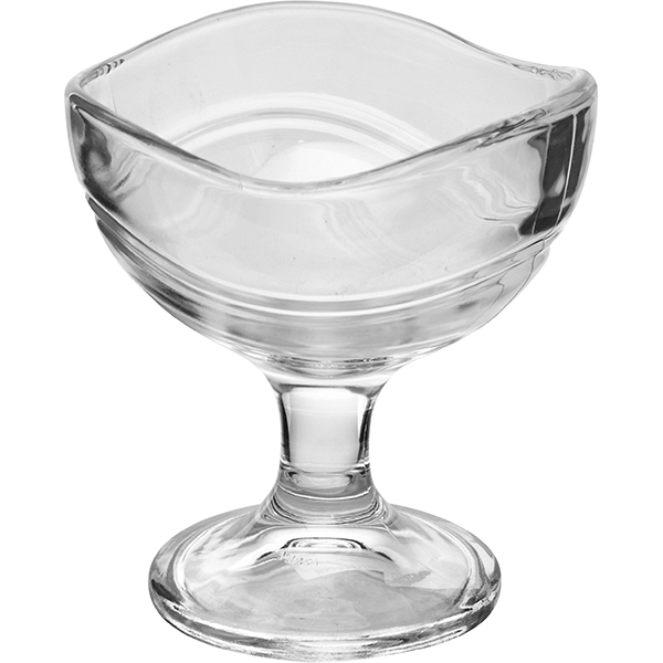 Креманка «Акапулько»; стекло; 310 мл; диаметр=118, высота=123, длина=25 мм; прозрачный