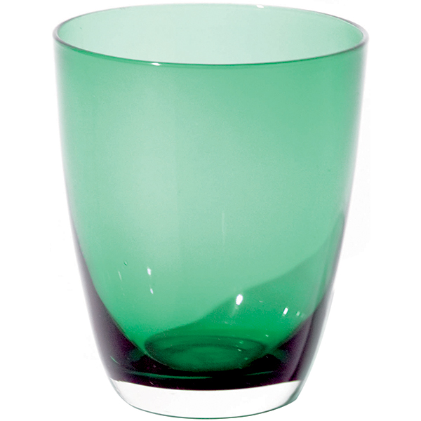 Стакан «Тэа»; стекло; 300мл; зеленый 