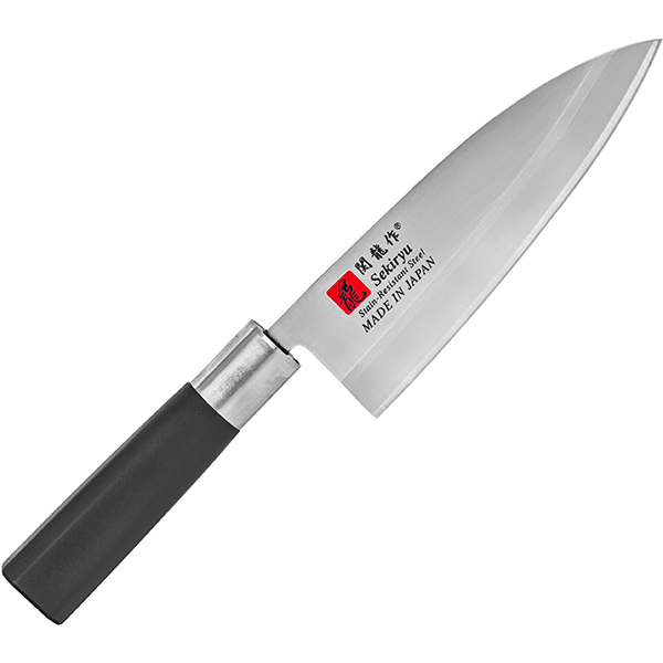 Нож кухонный «Деба»  сталь нержавеющая, пластик  L=28.5/15см Sekiry