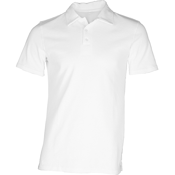 Рубашка поло мужская,размер 48; хлопок; белый