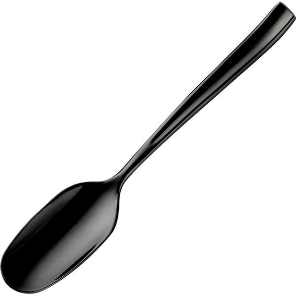 Ложка десертная «Тотал блэк»  сталь нержавейка  черный Pintinox