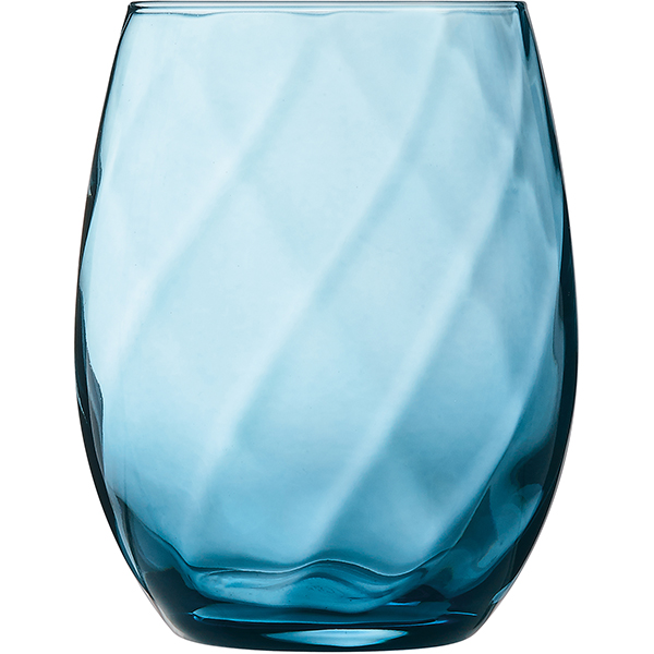 Олд Фэшн «Арпэж колор»; стекло; 350мл; D=81,H=102мм; синий