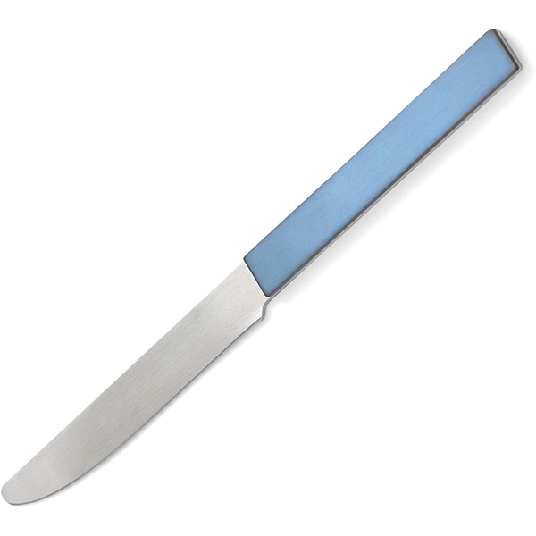 Нож столовый  сталь нержавейка  голубой Serax